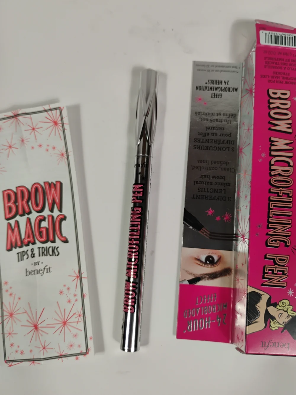 Benefit Brow Microfilling Pen - Hot Pink Packaging